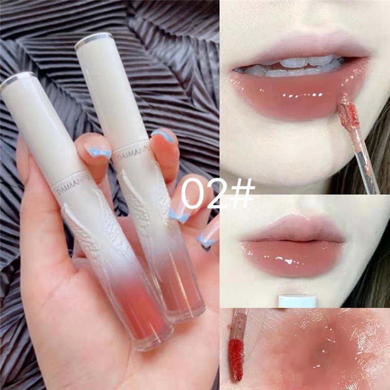 [Hàng mới về] Son Bóng Dưỡng Ẩm Chống Thấm Nước Lâu Trôi Tiện Dụng
