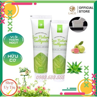 Kem Đánh Răng Hữu Cơ Laco 80ML