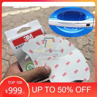 [HOT] Bộ 4 miếng dán trong suốt chống xước hõm tay nắm cửa Ô tô, Xe hơi