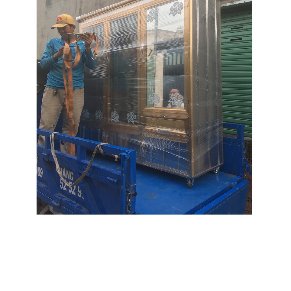 - Tủ nhôm kính treo quần áo buồng có ngăn kéo KT: 160x55x180cm - TNKQAB1618 –
