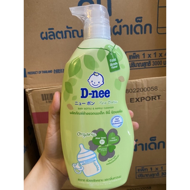 [Chính hãng] Nước rửa bình sữa Dnee Organic chai 620ml