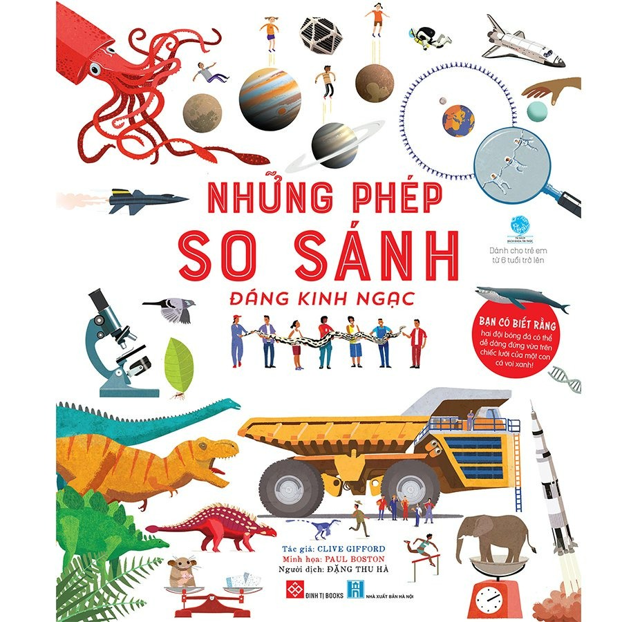 Sách - Những phép so sánh đáng kinh ngạc