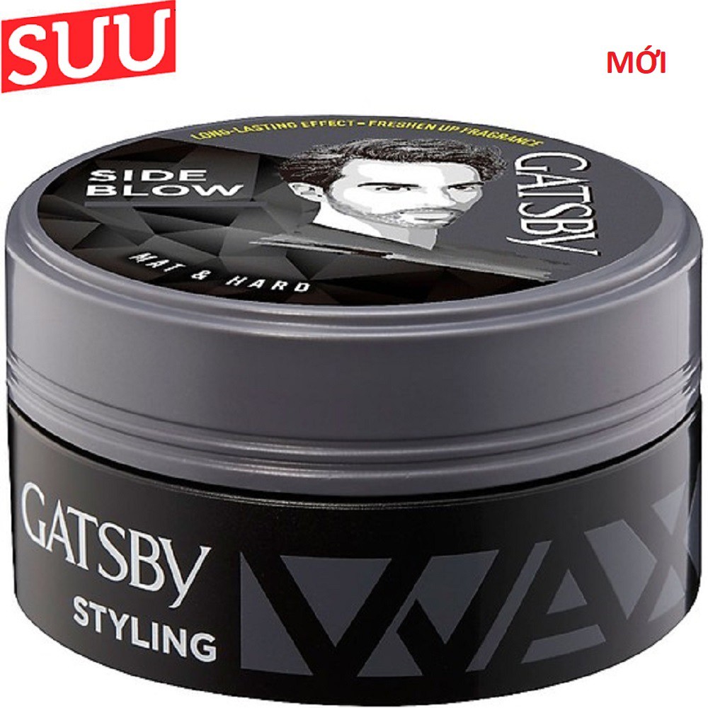 Wax Tạo Kiểu Tóc Gatsby Màu Xám mới 75g suu.shop cam kết 100% chính hãng