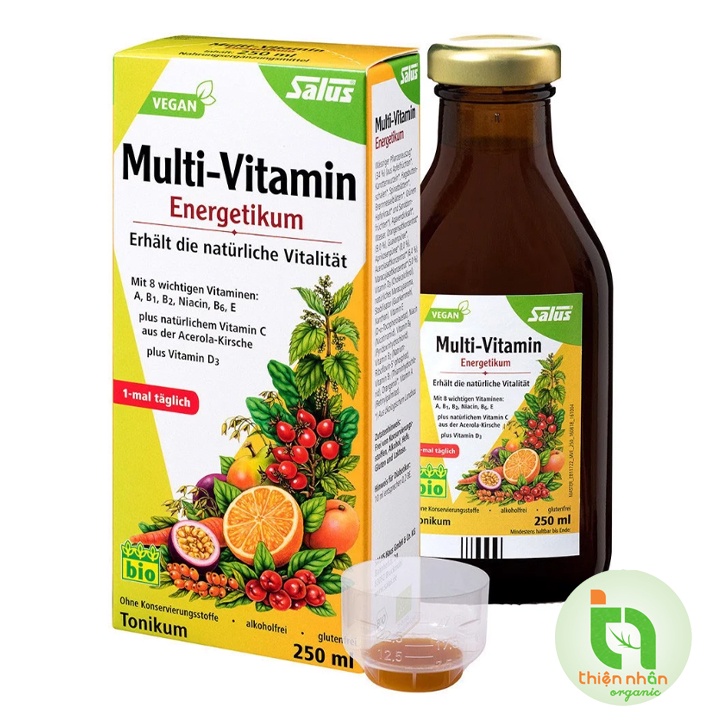 Multi-vitamin tổng hợp hữu cơ Salus (250ml)