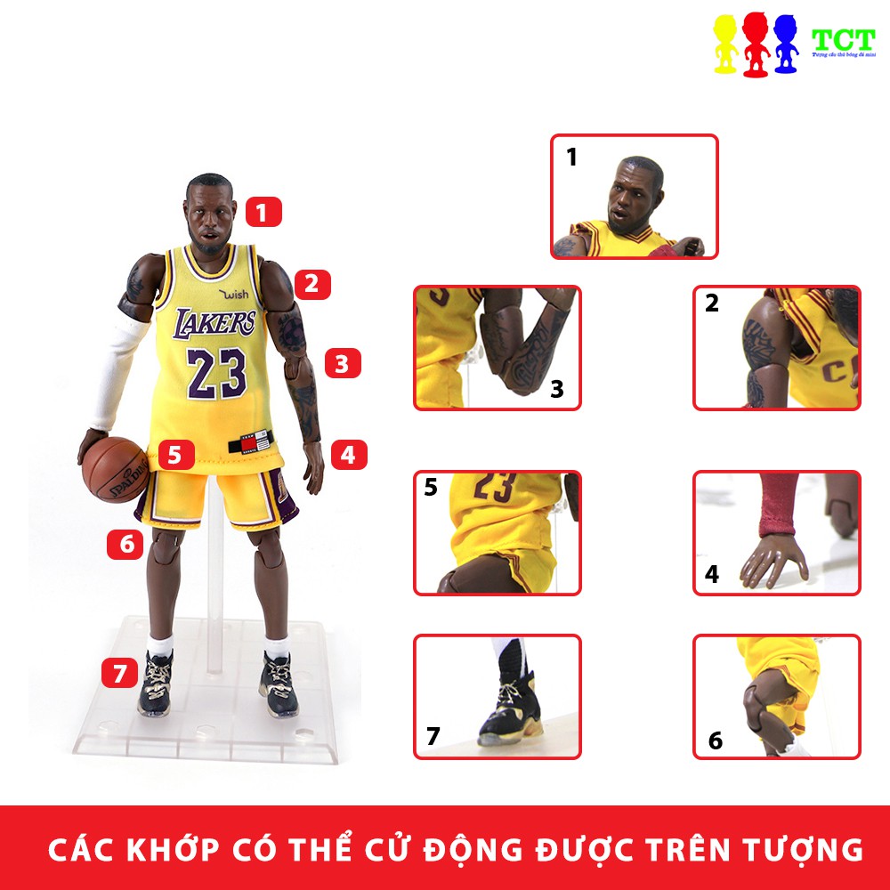 Tượng bóng rổ NBA 21.5CM Curry