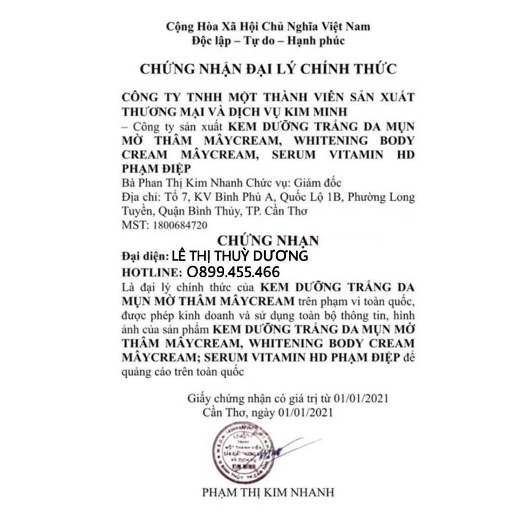 FACE MÂY CEARM DƯỠNG DA TRẮNG HỒNG, MỀM MƯỚT & MỊN MÀNG, CĂNG BÓNG