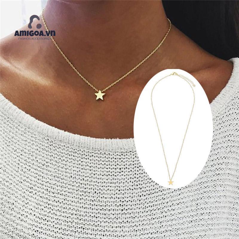 Vòng cổ Mặt Hình Ngôi Sao Thời Trang