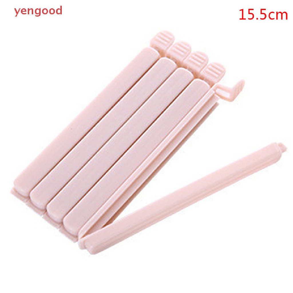 Set 5 Kẹp Miệng Túi Thực Phẩm Co Giãn Di Động Tiện Dụng Cho Nhà Bếp