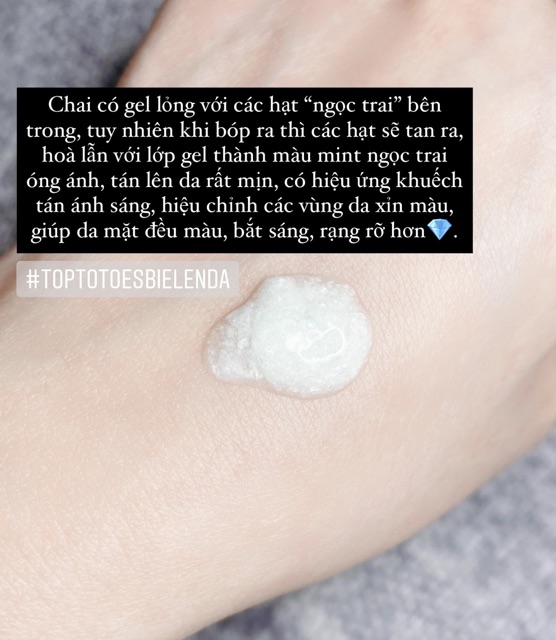 Kem lót kiêm dưỡng Bielenda Green Tea Essence In Pearls làm da mịn mướt, căng bóng, se lỗ chân lông | BigBuy360 - bigbuy360.vn