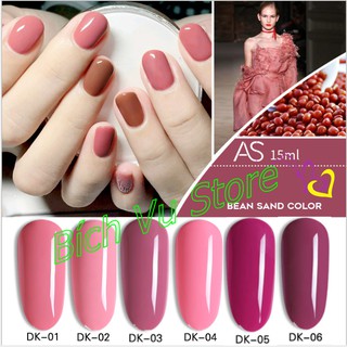 Sơn Gel as mã DK | chai đen