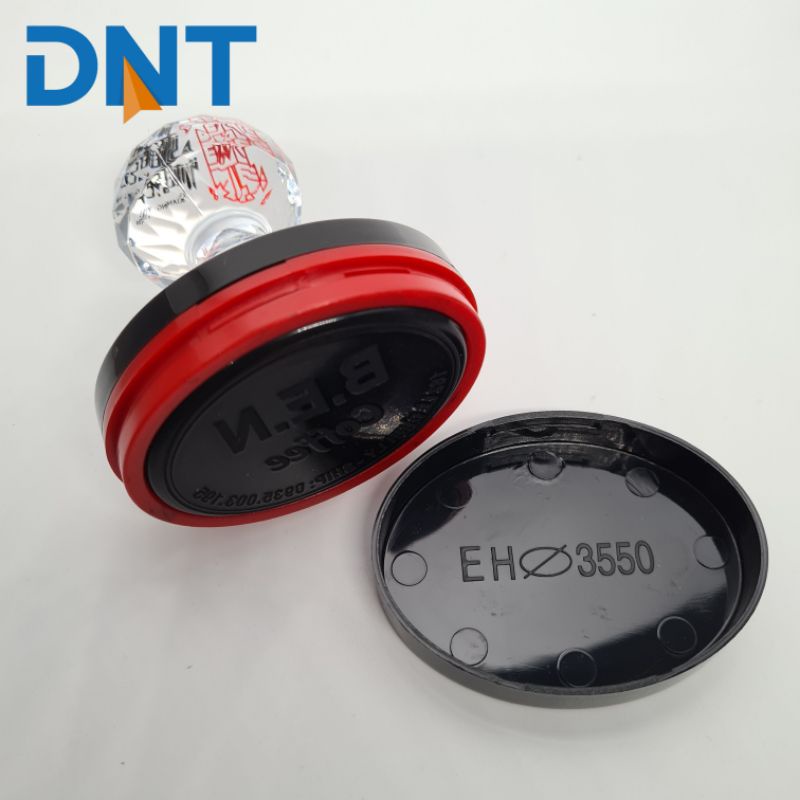 Con dấu in logo EH3050 hình bầu dục. Kèm lọ mực 10ml. In logo Shop lên bao bì sản phẩm để quảng cáo thương hiệu