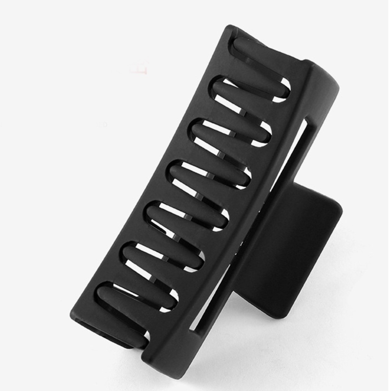 Set 5 Kẹp Tóc Càng Cua Màu Nhám Đơn Giản Chống Trượt