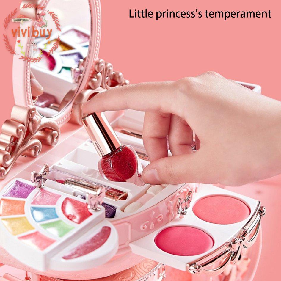 Bộ Đồ Chơi Trang Điểm Có Thể Giặt Sạch Dành Cho Bé Gái
