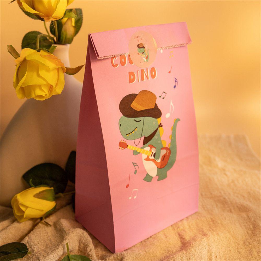 CHOOKEY Set 24 Túi Đựng Kẹo Hình Khủng Long Dễ Thương