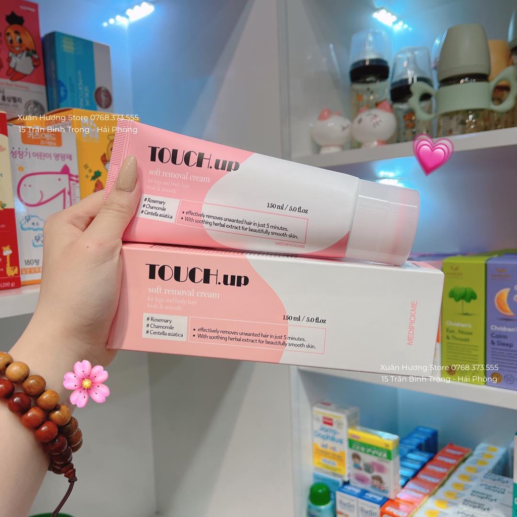 Kem Tẩy Lông Da Mềm Mịn TOUCH UP Soft Removal Cream MEDIPICKME