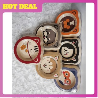 Bát (chén) ăn cho thú cưng cao cấp - hình chó mèo kute.