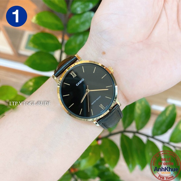 Đồng hồ nữ dây da Casio Standard chính hãng Anh Khuê LTP-VT01 Series | BigBuy360 - bigbuy360.vn