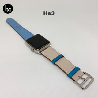 He3 - (38/40mm) Dây da Apple Watch Hermès