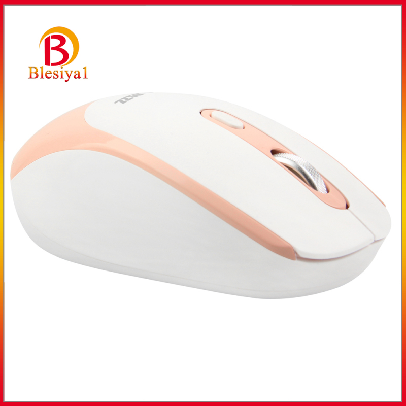 (Không Dây) Chuột Quang Học Không Dây 2.4g Màu Hồng Cho Máy Tính | BigBuy360 - bigbuy360.vn