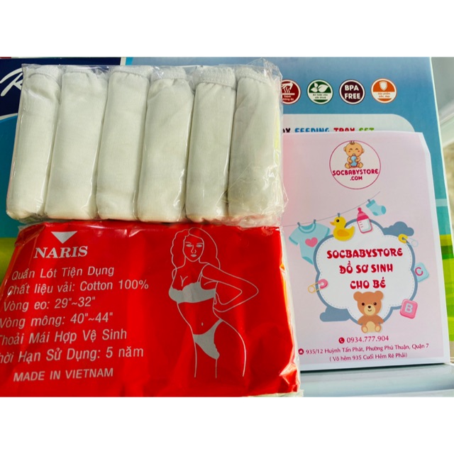 Quần lót cotton giấy xuất khẩu