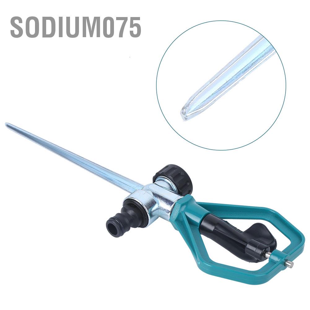Hàng Hot 360 độ Xoay Bãi cỏ Tưới phun Vườn Trang trại Vòi tưới Công cụ Nông nghiệp Hàng giao ngaySodium075