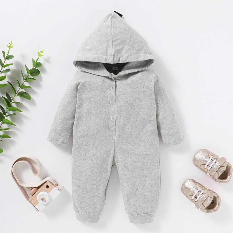 Body Tay Dài Khủng Long Cho Bé Trai Sơ Sinh 0-24 Tháng,Bodysuit Liền Thân Thời Trang Áo Liền Quần Cho Bé trẻ em