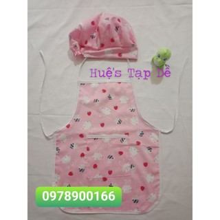 bộ tạp dề cho bé (mẫu hình )