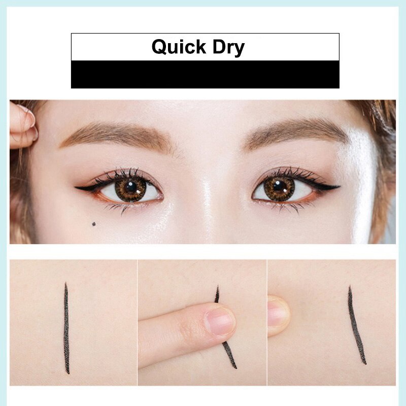 Bút Kẻ Mắt Dạng Lỏng 12 Màu Tùy Chọn Chống Nước Lâu Trôi Tiện Dụng
