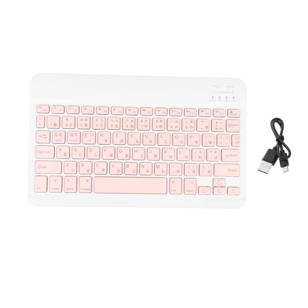 Bàn phím không dây bluetooth 5.1 phong cách Nhật Bản thích hợp cho Windows/IOS/Android/Laptop