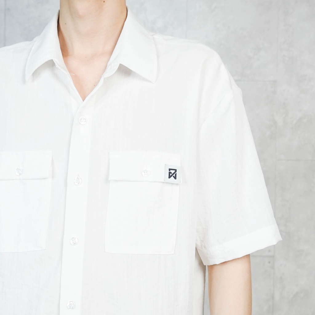 Áo SƠ MI ĐŨI Unisex Basic Nam Nữ tay lỡ phong cách (ảnh thật/ có sẵn video) | BigBuy360 - bigbuy360.vn