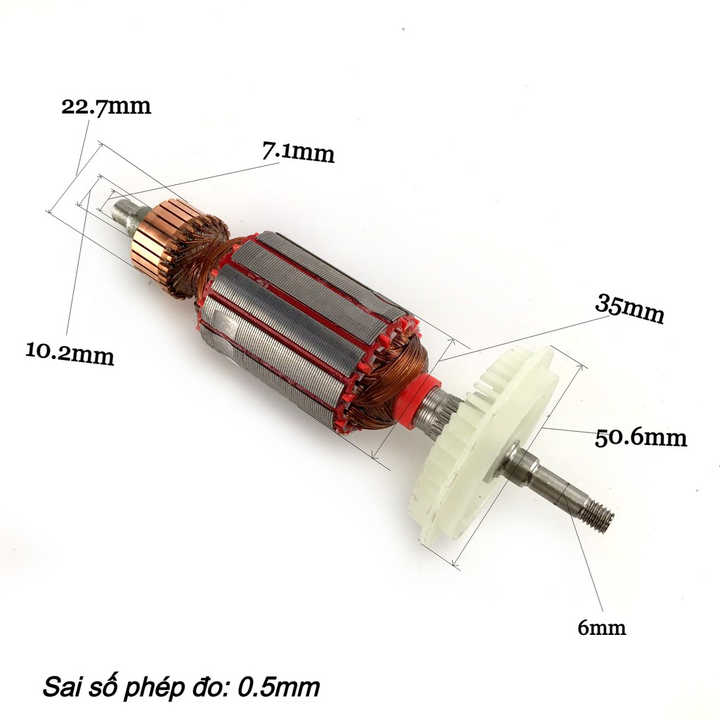 Roto máy mài Bosch 6-100 dây đồng