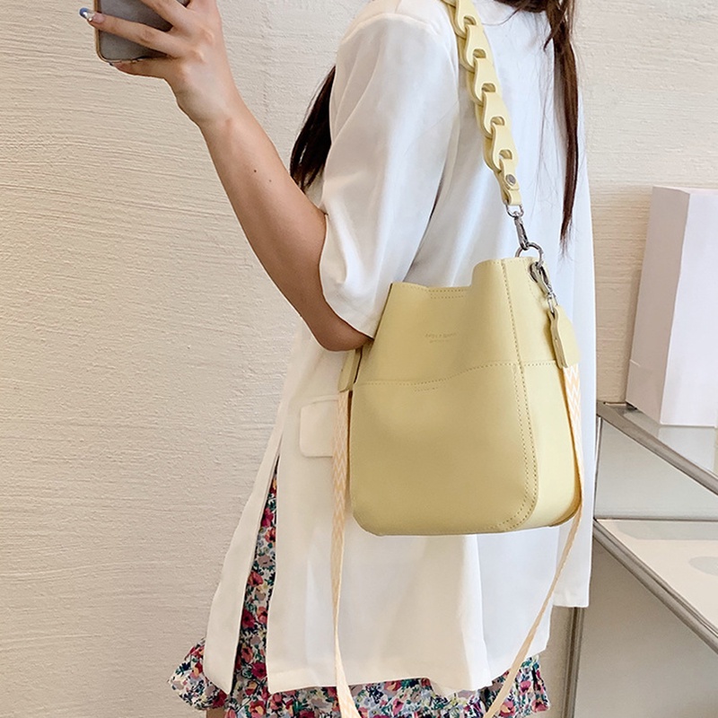 Túi Xách bucket Đeo Vai Thời Trang Cho Nữ