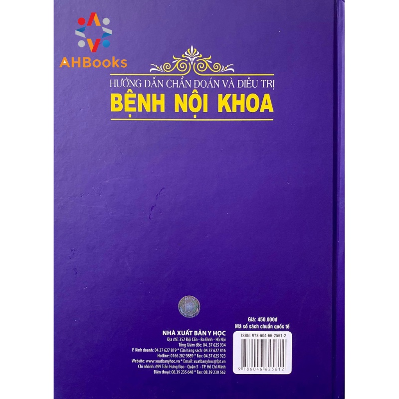 Sách - Hướng dẫn chuẩn đoán và điều trị Bệnh Nội khoa