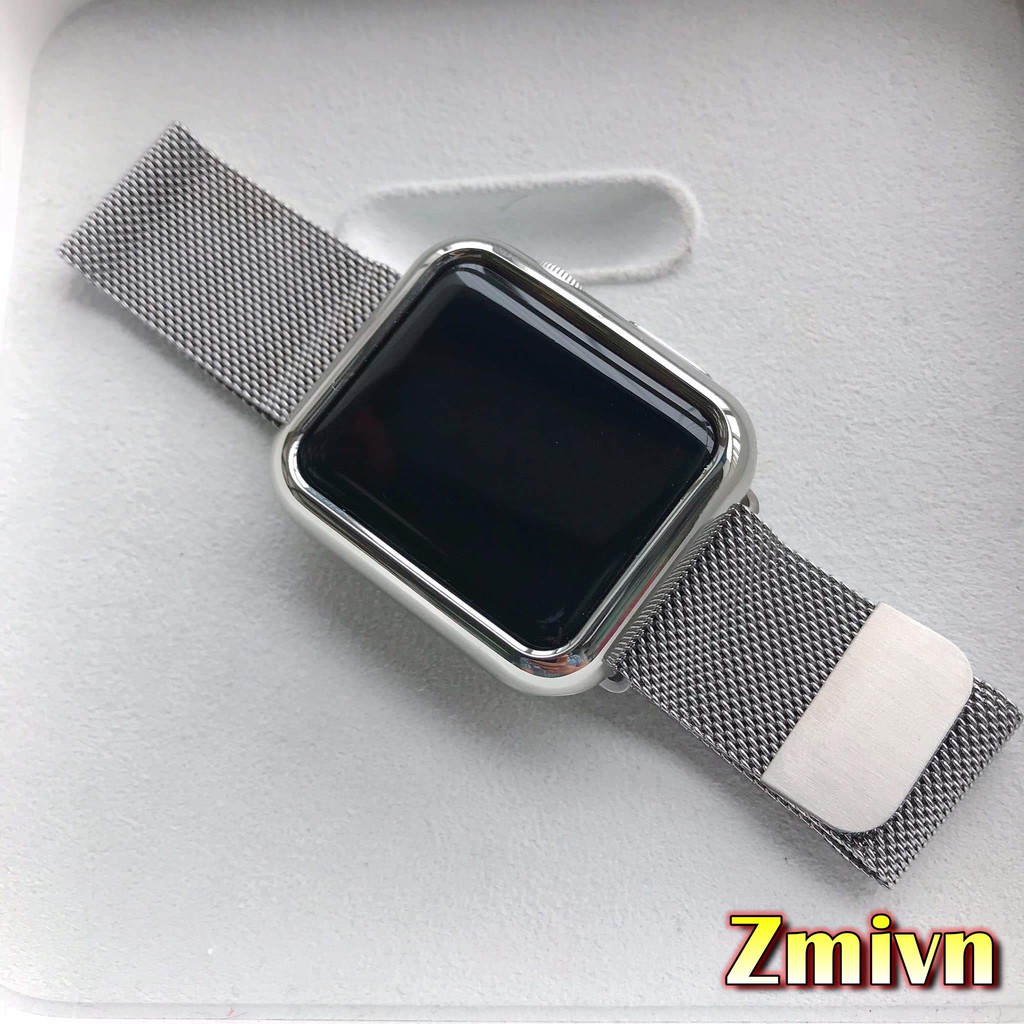 [Tặng dán full màn] Dây milanese loop apple watch đủ size