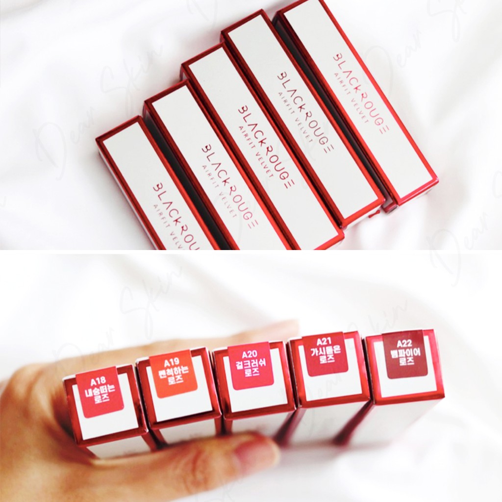 [Chính Hãng] Son Black Rouge Ver 4 - A18 A19 A20 A21 A22 - Blueming Garden - Son Kem Lỳ Black Ruoge Blackrouge | Thế Giới Skin Care