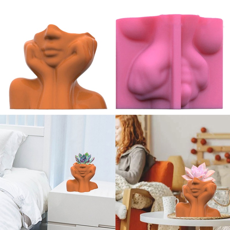 Sa Khuôn Làm Chậu Hoa / Cây Mọng Nước Trang Trí DIY