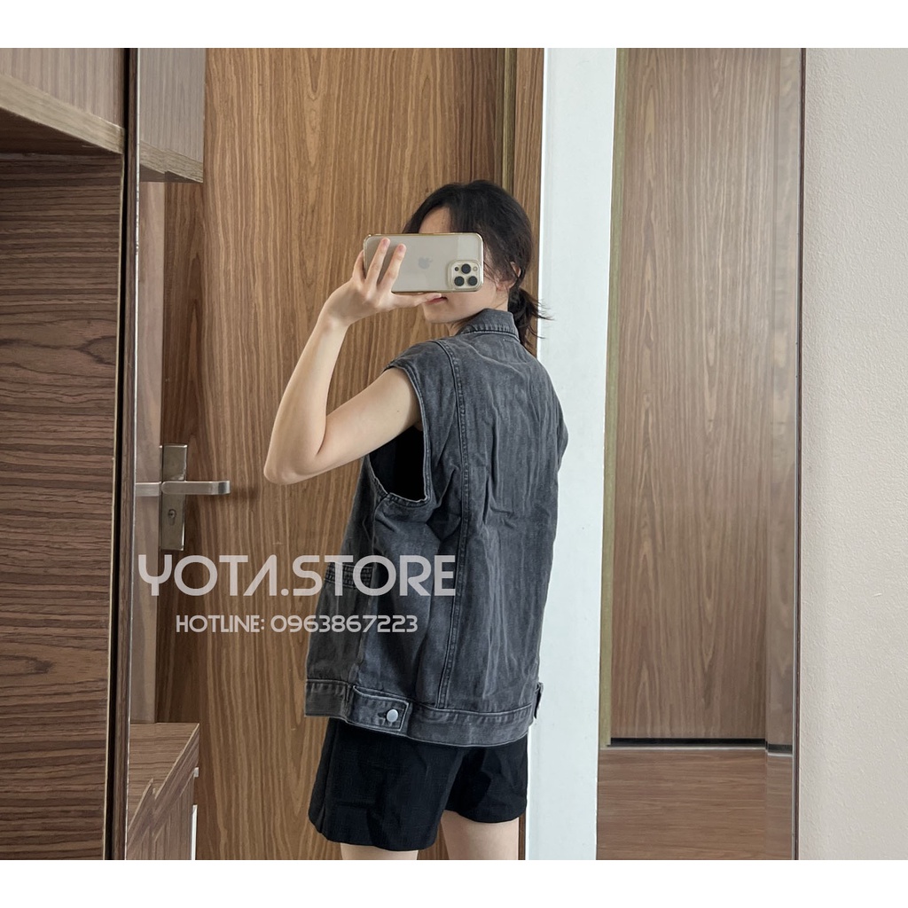 Áo khoác jeans gile - GL01