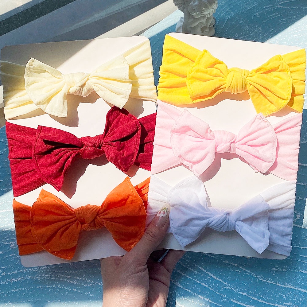 KIDSBOWS 1 Băng Đô Nơ Handmade Dễ Thương Cho Bé