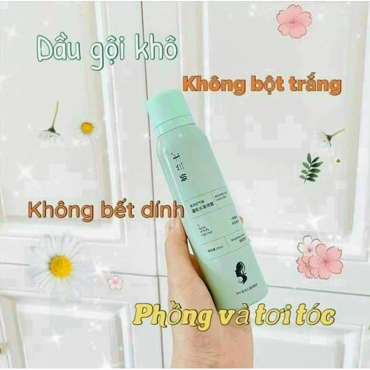 Dầu gội khô dạng xịt