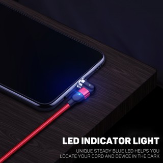 Cáp sạc nhanh nam châm 5A cổng Micro USB Type-C cho Android