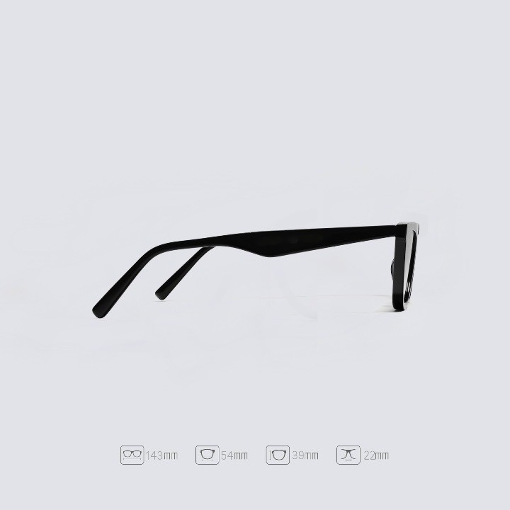 Kính mát gọng chữ nhật thời trang Hàn Quốc phong cách ulzzang hot trend tiktok mã k106
