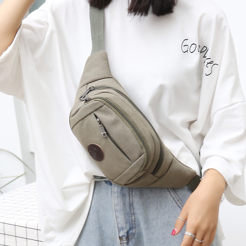 Túi đeo hông đựng điện thoại chống trộm thời trang
