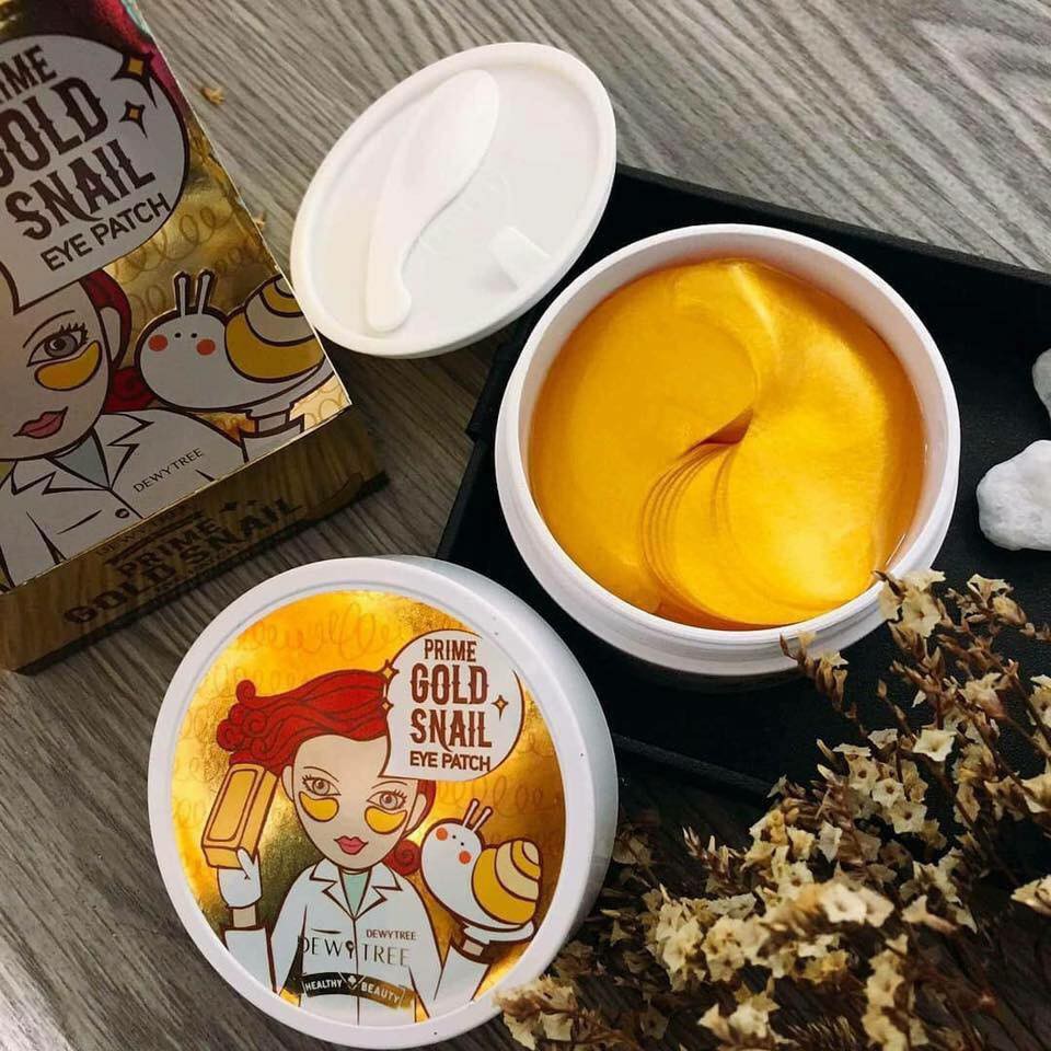 Mặt nạ mắt DewyTree Prime Gold Snail Eye Patch | BigBuy360 - bigbuy360.vn