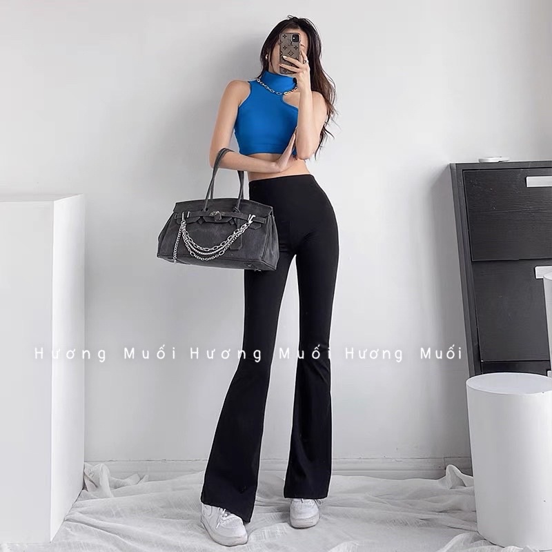 Quần legging loe chất umi hàn | BigBuy360 - bigbuy360.vn