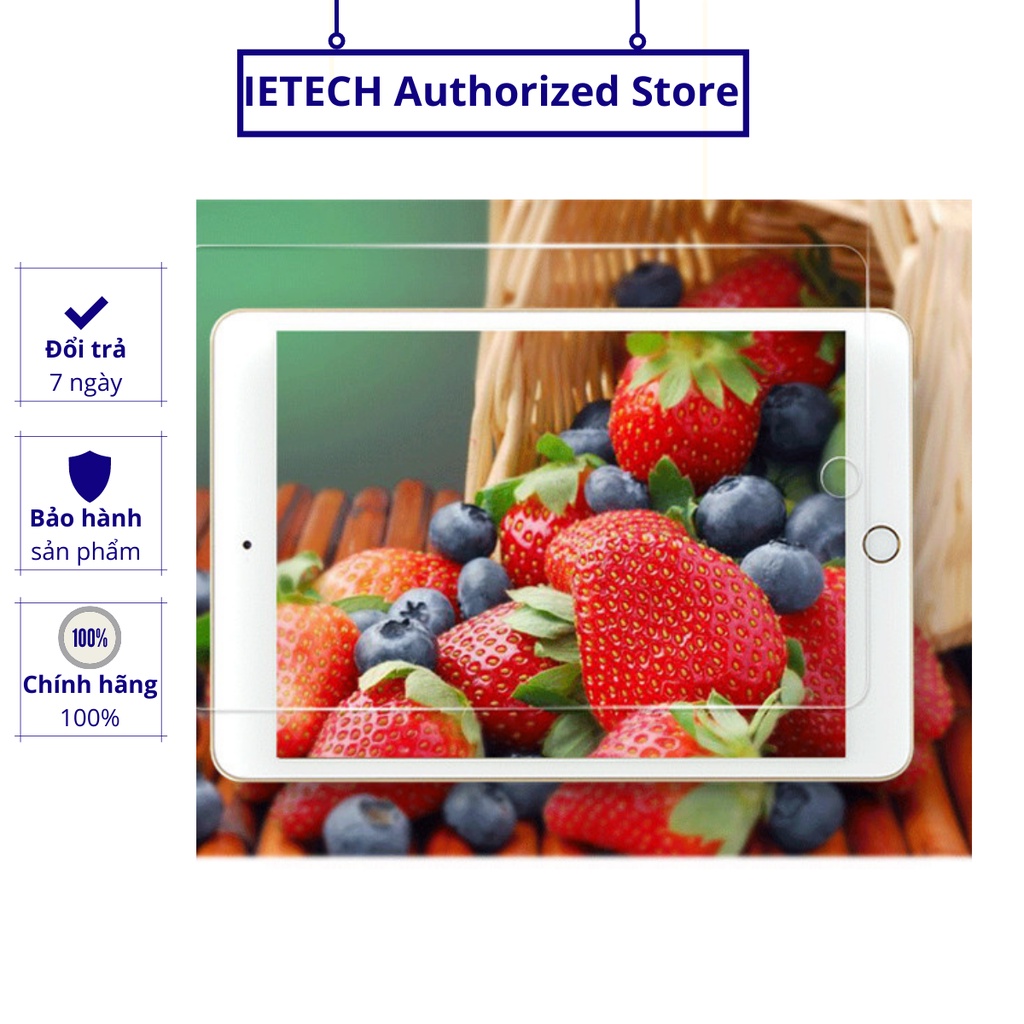 Kính cường lực cho iPad 2017/2018 chống xước, chống vỡ màn hình - Thương hiệu PKCB