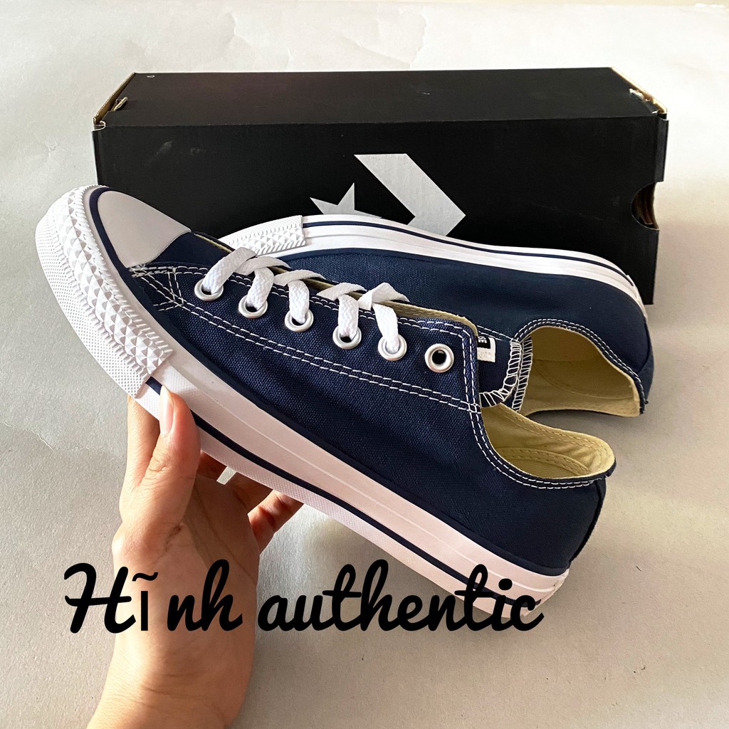 Giày Converse Classic Navy Chính Hãng cổ thấp