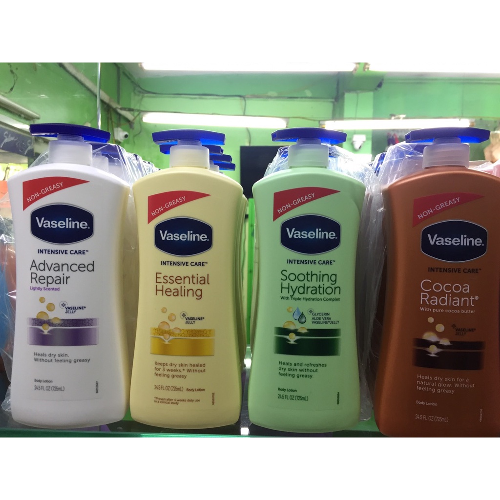 Sữa dưỡng thể trắng da Vaseline Body Lotion 725ml