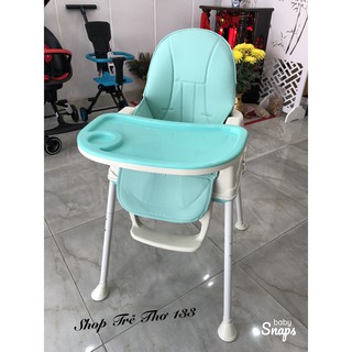 [ĐỆM + BÁNH XE] Ghế Ăn Dặm Hanbei 2020