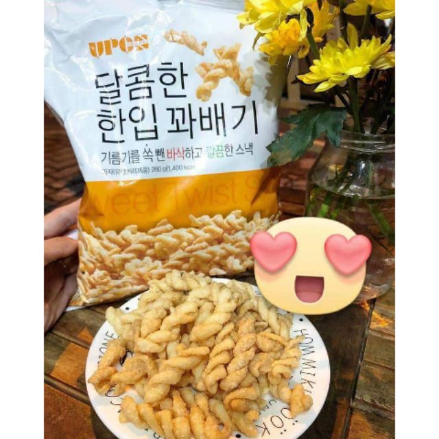 snack Quẩy xoắn mật ong Hàn Quốc gói to 280g