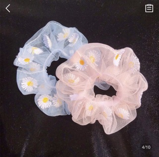DÂY BUỘC TÓC ĐEO TAY HOA CÚC - SRUNCHIES DAISY